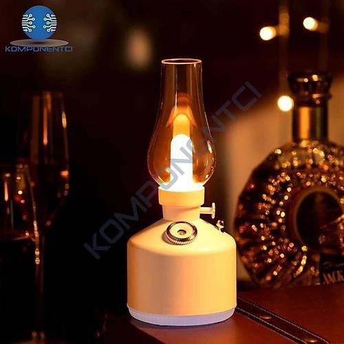 Divex Gaz Lambası Görünümlü Hava Nemlendirici Vintage Lamp Humidifier H-47