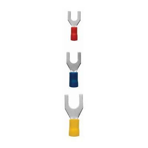 SV 2-6 1.50-2.50 mm Mavi Çatal Tip İzoleli Kablo Ucu 10 Adet