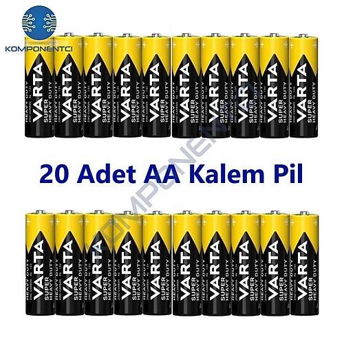 Varta Superlife 2006 AA Kalem Pil 20'li
