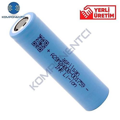 Aspilsan INR18650A28 3.7V 2800mAh Şarj Edilebilir Li-ion Pil