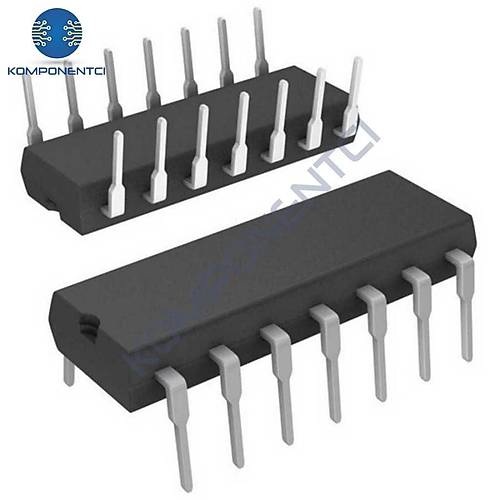 74HC00 Invertör ve Kapı Entegresi Dip-14