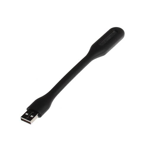 USB Led Işık Esnek Okuma Lambası - Siyah