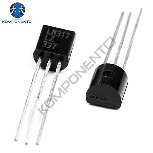 LM317LZ 40V 100mA Ayarlanabilir Voltaj Regülatörü To-92-3