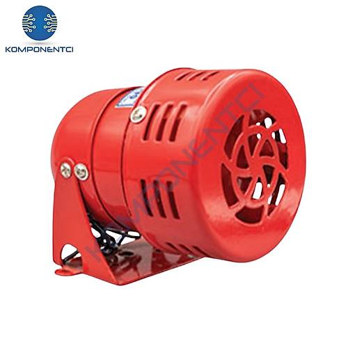 Gwest MS190-24 75mm Metal Gövdeli Motorlu Siren 24V