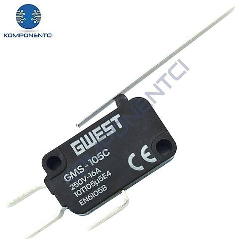 Gwest GMS-105C Uzun Kollu Mikro Switch 10A