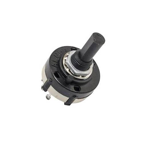 SR2611F-0103-21F5B-D8-N 26mm 3 Konumlu Rotary Switch - Komitatör