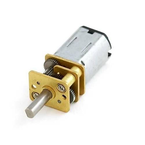 6V 12mm 2000 RPM Redüktörlü DC Motor