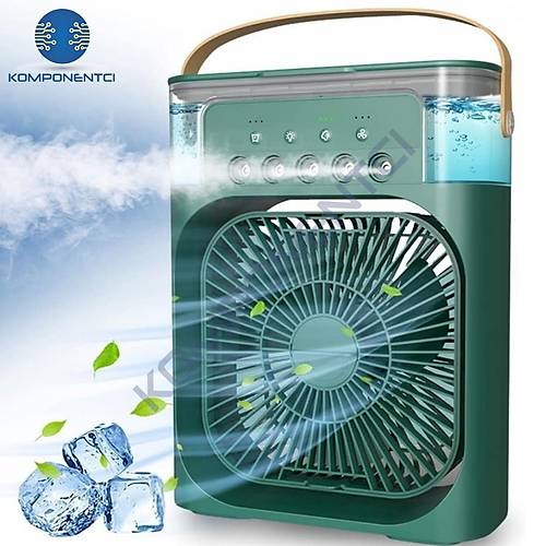 Divex Taşınabilir Hava Soğutucu Fan Yeşil PV-38