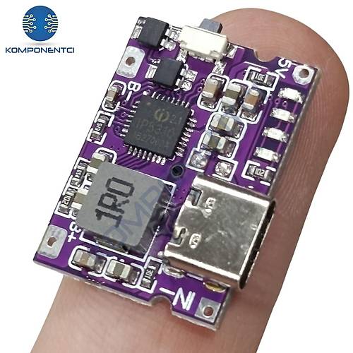 5V 3.1A Type-C 18650 LiPo Li-ion Pil Şarj Devresi