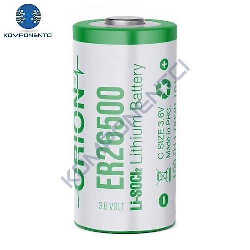 Orion ER26500 H 3.6V 8500mAh Lityum Pil