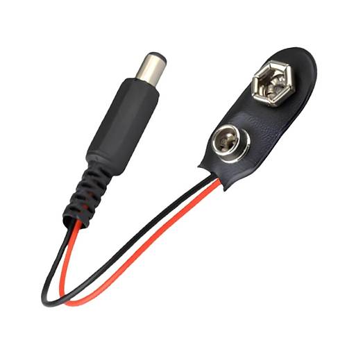 9V Pil Başlığı Jaklı
