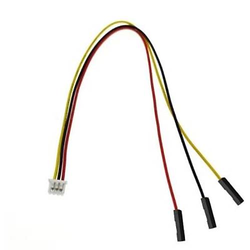 3-Pin JST 1.25mm Dişi - 2.54mm Dişi Dupont Dönüştürücü Kablo - 20cm