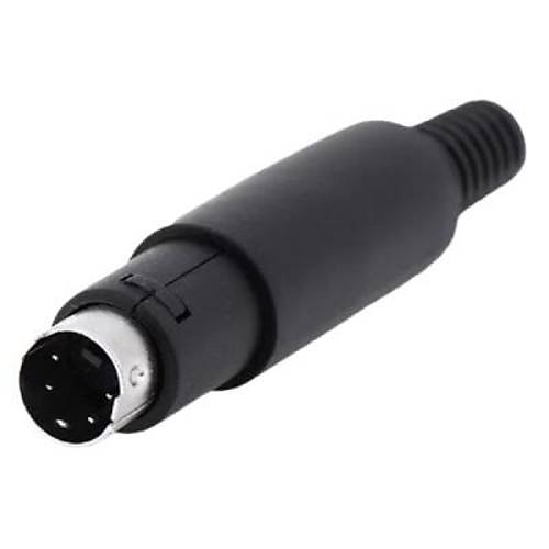 4 Pin Erkek Mini DIN Konnektör