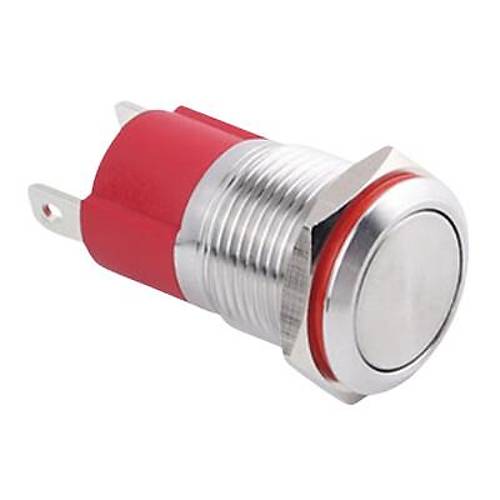 WD16D-P1Z 16mm Düz Anahtarlı Metal Buton