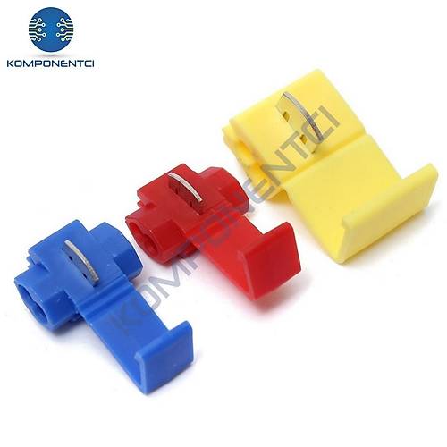 TB-2 1.5-2.5mm2 Hızlı Kablo Ek Yapma Aparatı Mavi 100 Adet