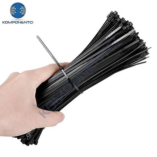 GWEST Kablo Bağı GT 200 M UV 200x2,5mm Ultraviole Siyah (1000 adet)