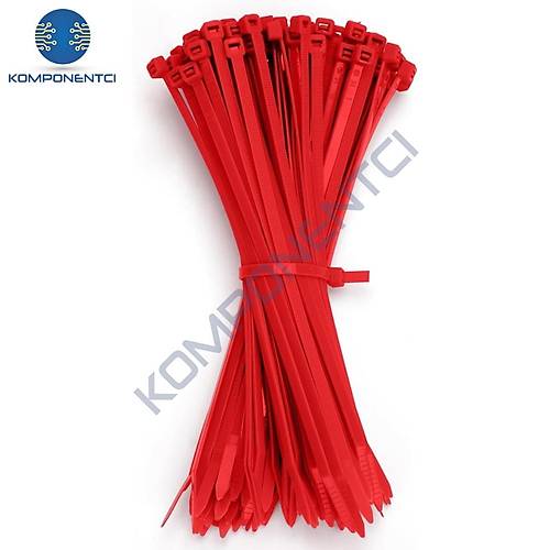 GWEST Kablo Bağı GT 150 IK 150x3,6mm Kırmızı (100 adet)