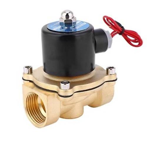 2W-250-25 DC 12V NC Elektromanyetik Valf - Solenoid Valf
