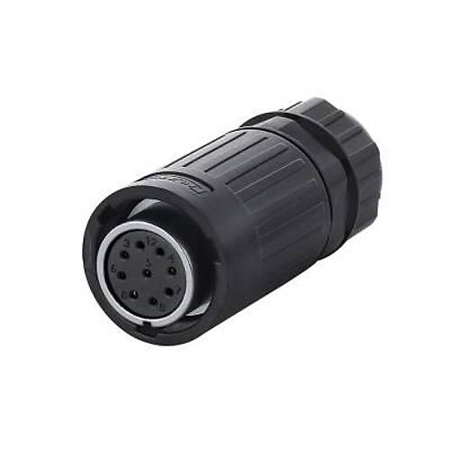 YA-20-J09PE-01-001 9-Pin Su Geçirmez Konnektör - Dişi