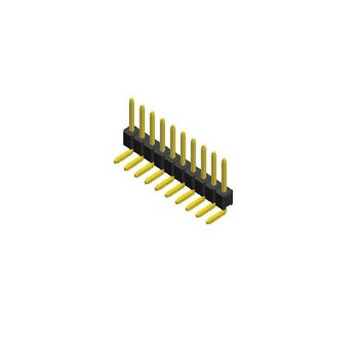 1x10 Erkek Pin Header 2.54mm 90 Derece