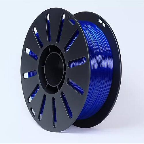 SOLVIX Hyper PETG Transparan Mavi Filament 1kg