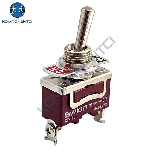 IC-152S-2 Toggle Switch On-Off 15A 2P Ø12mm XT11-B