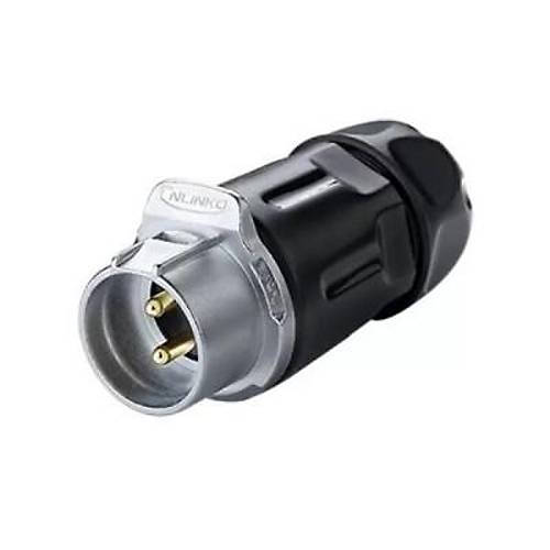 LP-20-C02PP-01-001 2-Pin Su Geçirmez Konnektör - Erkek