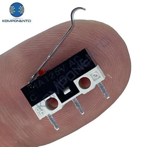 IC-162B Kıvrık Paletli Mini Micro Switch KW10-Z3P