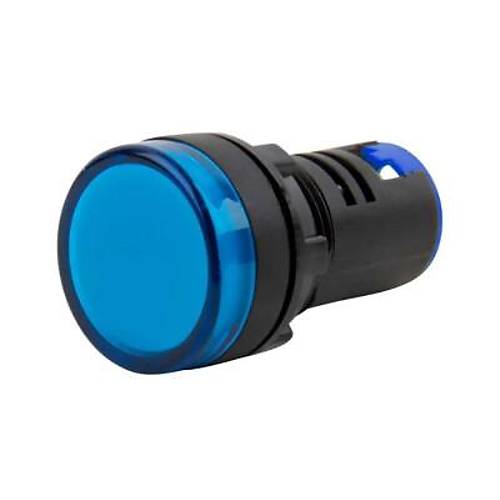 AD16-22DS 12-48V AC/DC Sinyal Lambası - Mavi