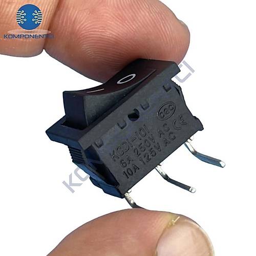 IC-121D Mini Işıksız Anahtar İğne Bacak 90 Derece ON-0FF 3P