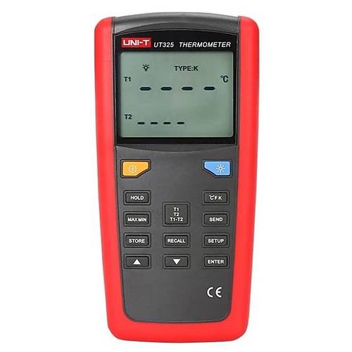 UNI-T UT325 Çift Girişli Profesyonel Termometre