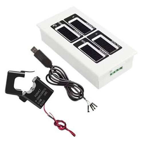 PZEM-004 100A AC Dijital Güç Monitörü + Ayrılabilir CT + USB