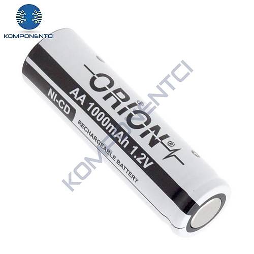 Orion 1.2V Ni-Cd AA 1000mAh Şarj Edilebilir Kalem Pil
