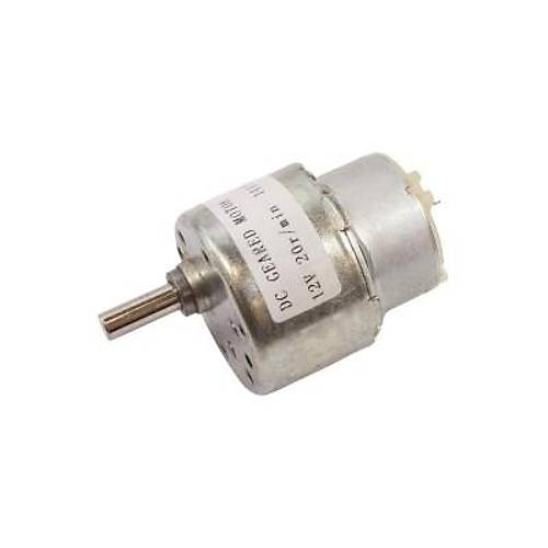 12V 20Rpm 41mm Redüktörlü Dc Motor