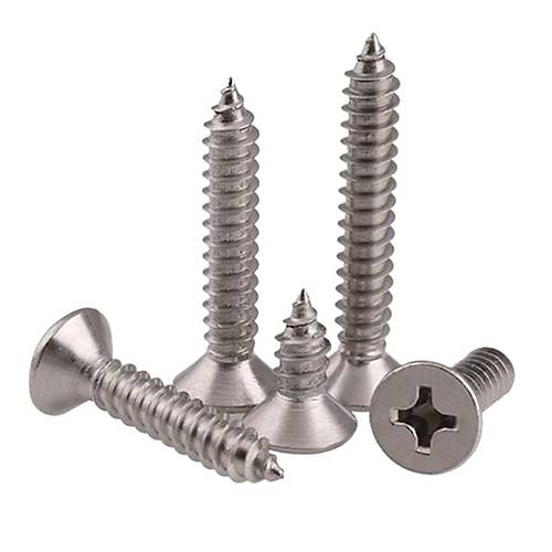 6.3X60mm YHB Sac Vidası  DIN7982 10 Adet