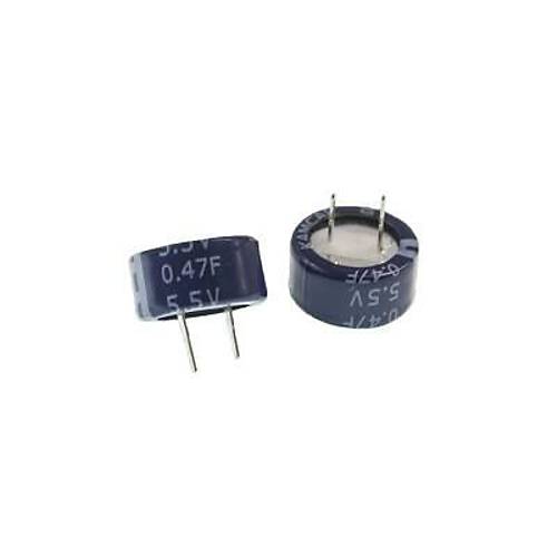 0.47F 5.5V Kondansatör Pil - Süper Kapasitör