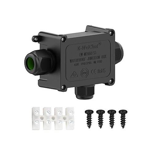 EW-M2068S-3T 3-Yollu Su Geçirmez Kablo Bağlantı Kutusu