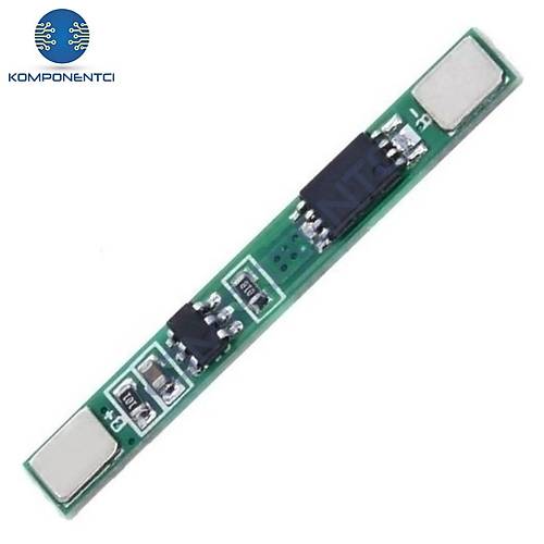 1S 2.5A BMS 3.7V 18650 Lityum Pil Şarj Koruma Devresi
