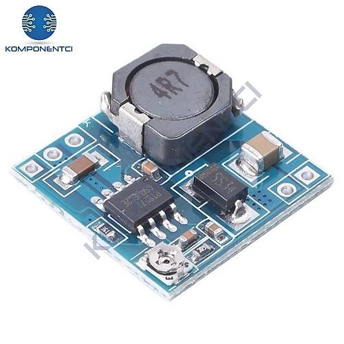 2A Mini Ayarlanabilir DC-DC Voltaj Düşürücü Modül