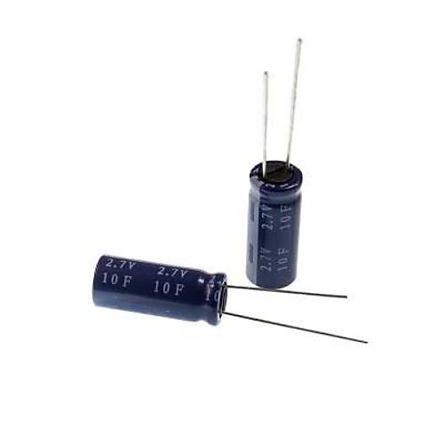 10F 2.7V Kondansatör Pil - Süper Kapasitör