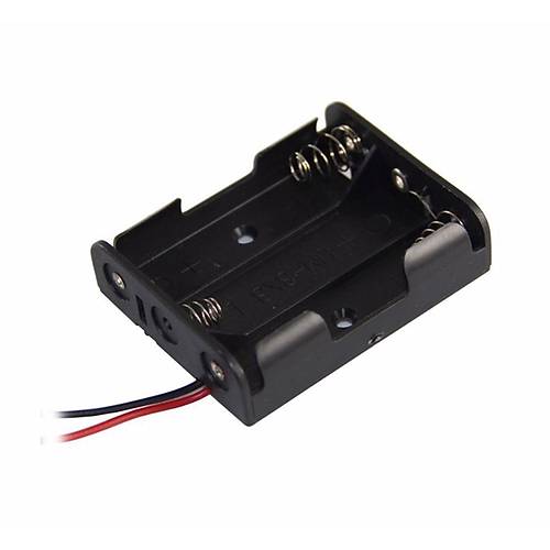 IC-233-2 AA 3'lü Pil Yatağı Pil Yuvası Pil Kutusu
