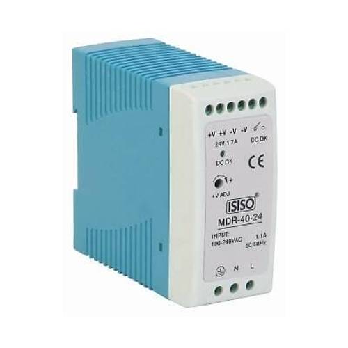 IMDR-40-12 - 40W 12VDC 3.3A Raya Montajlı Güç Kaynağı