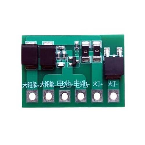 Solar Panel ile Lamba Kontrol Modülü - Lipo Pil Şarj Kartı