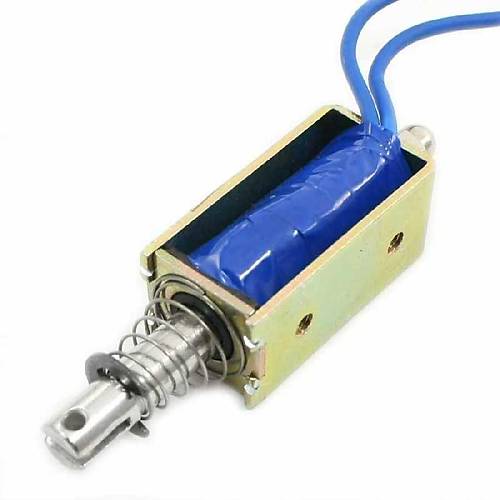 İtme - Çekme Solenoidi  10 mm Stroke