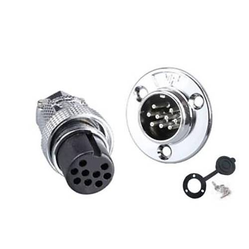 DF20 9 Pin 20mm Su Geçirmez Konnektör Takımı