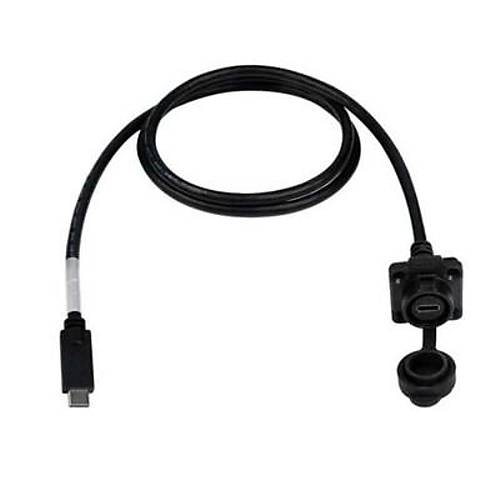 LP16-TYPEC-MP-FS-2M-002 Su Geçirmez Type C 3.1 Dişi Panel Tip Konnektör - 2M Kablo