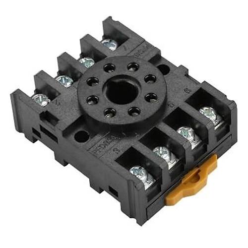 PF083A 8-Pin Vidalı Röle Soketi
