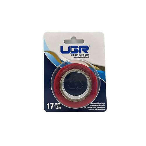 Silikonlu Çift Taraflı Montaj Bandı (VHB) 17mm x 1.7m