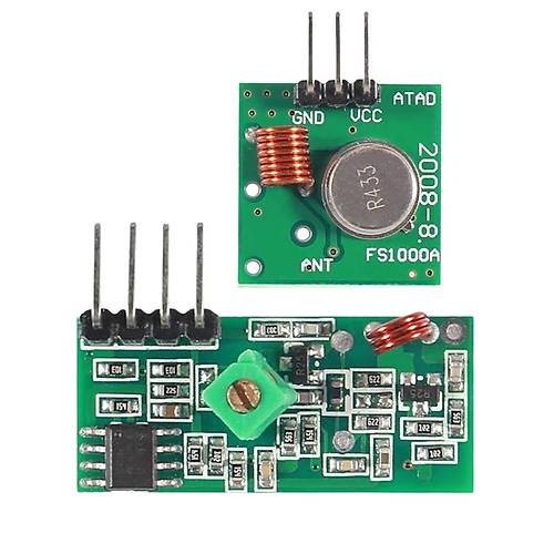 433 Mhz RF Kablosuz Alıcı Verici Transmitter Receiver