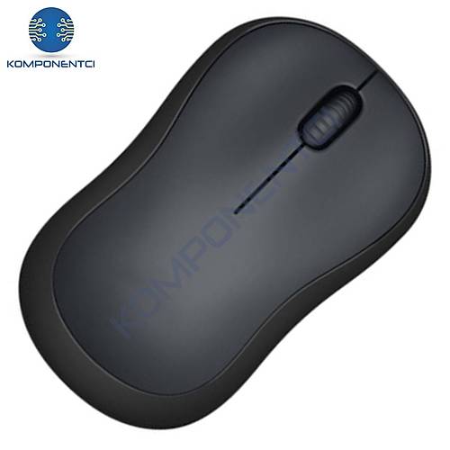 2.4GHz USB Alıcılı Wireless Mouse Kablosuz Bilgisayar Faresi Siyah DM-12